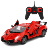 Voiture Radiocommandée Lamborghini  RED BULL avec sa télécommande - VéhTél