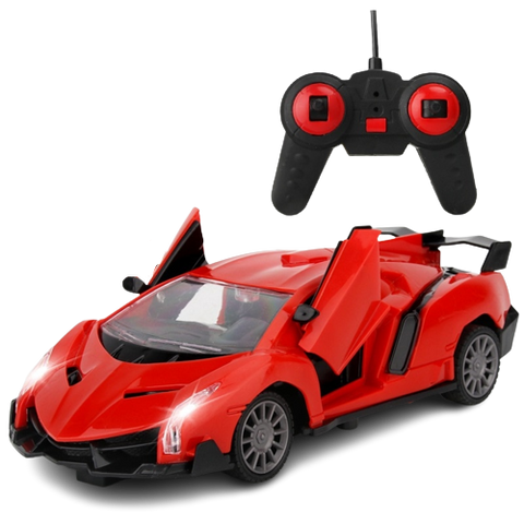Voiture Radiocommandée Lamborghini  RED BULL avec sa télécommande - VéhTél