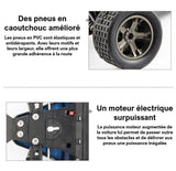 Les pneus et le compartiment de la batterie de la voiture - VéhTél